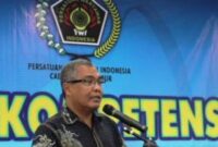 Calon Ketua Umum PWI Akhmad Munir. (Instagram.com/@suron.co)
