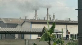Industri Pabrik Porang PMA China terlalu dekat dengan warga yang bermukim di Desa Bantengan, Kecamatan Wungu, Madiun. (Dok. FIN)