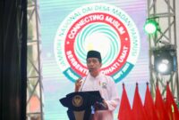 Sambutan Presiden RI Joko Widodo di acara Jambore Nasional Dai Desa Mardani di Taman Mandalawangi Cibodas pada Selasa (26/9).