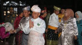 Menko PMK Muhadjir Effendy menghadiri acara Pekan Kebudayaan Daerah Kepulauan Riau Tahun 2023, di Laman Taman Gurindam Kota Tanjung Pinang, Kepulauan Riau, pada Kamis malam (21/9/2023).