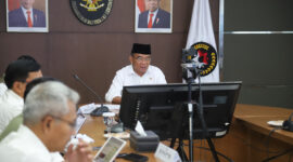 Menko PMK memimpin RTM Penanganan Dampak Bencana Tanah Longsor dan Bencana Kelaparan di Kab. Yahukimo, Papua Pegunungan.