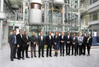 Menko PMK Muhadjir bersama Head of Vocational Training Abroad DIHK Tobias Bolle di salah satu pusat Training of Trainer.