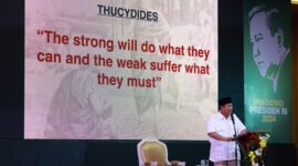 'Deklarasi Setia Prabowo: Dukungan Prabowo Presiden 2024' di Hotel Kartika Chandra, Jl Gatot Subroto, Jakarta Selatan. (Dok. Tim Media Prabowo)
