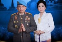 Mantan Irjen Pol Ferdy Sambo bersama istrinya Putri Candrawathi. (Instagram.com/@divpropampolri)
