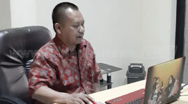 Ketua PWI Jatim Lutfil Hakim.