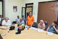 P3I Jatim Gelar FGD bersama PWI Jatim di Graha Balai Wartawan A. Aziz Surabaya, Rabu (17/1/2023).