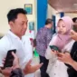 Jokhanan Kristiyono berikan keterangan terkait kerja jurnalistik saat peliputan pemilu 2024.