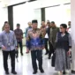 Menko Muhadjir bersama Menteri Luar Negeri (Menlu) Retno Marsudi saat mau RTM bahas bantuan untuk Palestina dan Sudan.