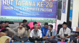 Tagana Pacitan peringati HUT ke-20.