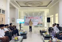 Direktur RSNU Babat, dr. Ananda Arantika Widi Asmara dalam acara soft launching poli mata di RSNU Babat, Jumat (08/03/2024).