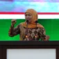 Calon Gubernur (Cagub) Jawa Timur (Jatim) nomor urut 2, Khofifah Indar Parawansa. (Facebook.com/@Khofifah Indar Parawansa)