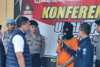 Seorang pelaku begal payudara diamankan Polresta Sidoarjo.