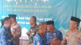 Halal bihalal Forkopimka Balongbendo.