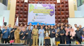 Serikat Media Siber Indonesia (SMSI) Provinsi Riau menggelar diskusi bertajuk ‘’Masa Depan Media Pasca Terbitnya Perpres Publisher Rights’’.