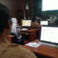 Peserta ikuti Test CAT Calon anggota PPK Pilkada 2024 di BKD Pemkab Sidoarjo.