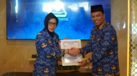 Perumda Delta Tirta Sidoarjo menorehkan prestasi gemilang dengan meraih sertifikat International Standard Organization (ISO) 9001:2015.