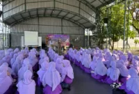 Seminar bermartabat terkait bahaya bullying di SMP Progresif Pondok Pesantren Bumi Sholawat, Rabu (29/5/2024)