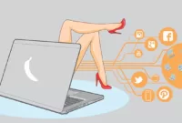 Ilustrasi prostitusi berbasis daring. (hukumonline.com)