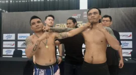 Dua petinju yang akan tampil di partai utama Ring Kampus. (foto: istimewa) 