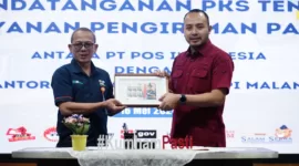 Dinas Imigrasi Malang bekerjasama dengan PT Pos Indonesia. (foto: humas kemenkumham jatim)