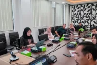 Rapat Koordinasi Pemulangan Deportan Kelompok Rentan dan PMIB dari Malaysia di kantor Kementerian Luar Negeri, Rabu (29/5/2024).