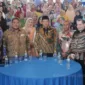 Plt. Bupati Sidoarjo, Subandi, S.H., M.Kn. hadiri launching kerjasama dan kemitraan, antara pelaku Usaha Mikro, Kecil Dan Menengah (UMKM) dan pengusaha, kamis (6/6) di Resto Jie Poek DW.