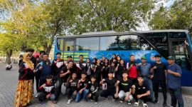 Kontingen atlet Karate Sidoarjo ikuti Kejurprov Jatim di Malang.