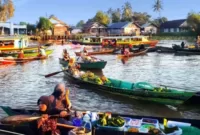 Pasar Terapung Lok Baintan.