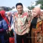 Plt. Bupati Sidoarjo, Subandi, menghadiri puncak peringatan Harganas ke-31 di Kota Semarang, Jawa Tengah didampingi oleh istri tercinta, dr. Sriatun Subandi.