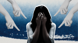 Ilustrasi kekerasan perempuan. (Dok. LPM Opini) 