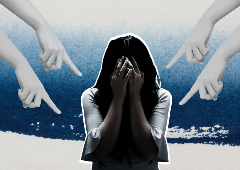 Ilustrasi kekerasan perempuan. (Dok. LPM Opini) 