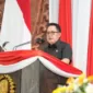 Pj Gubernur Jatim Adhy Karyono minta tahun 2025 angka kasus penyalahgunaan narkoba turun, (foto: Kominfo Jatim)
