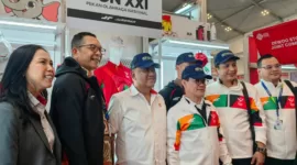 Ketua Umum KONI Pusat di pembukaan ISFEX, Rabu, 12 Juni 2024 di BSD Tangerang. (foto: ist)