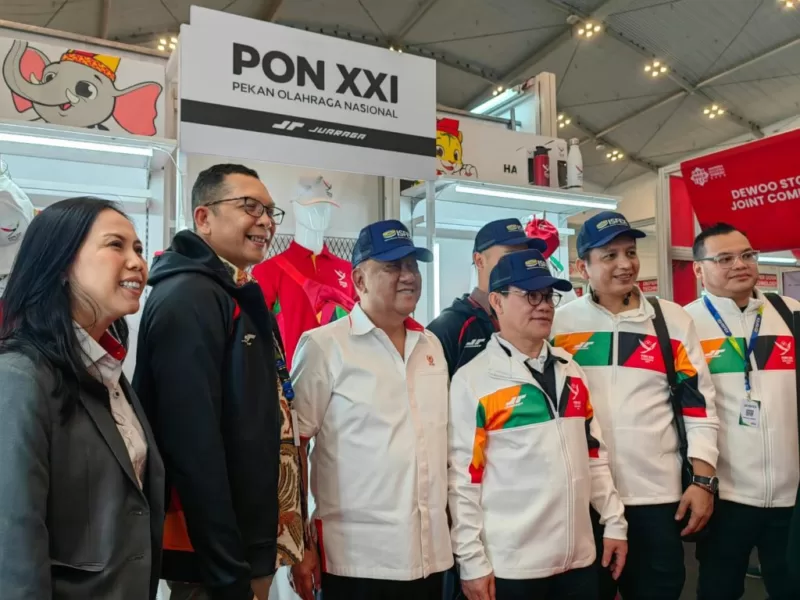 Ketua Umum KONI Pusat di pembukaan ISFEX, Rabu, 12 Juni 2024 di BSD Tangerang. (foto: ist)