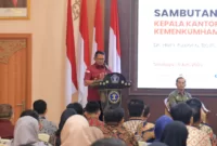 Kepala Kanwil Kemenkumham Jatim, Heni Yuwono. (foto: Humas Kemenkumham Jatim) 