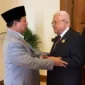 Presiden Indonesia terpilih 2024-2029, Prabowo Subianto bertemu Presiden Palestina, Mahmoud Abbas di sela KTT. (Dok. Tim Media Prabowo)