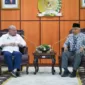 Ketua DPD RI AA LaNyalla Mahmud Mattaliitti bersama Amin Rais. (foto: Tim Media LaNyalla)
