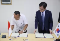 Kemnaker dan KOSHA Teken Kerja Sama Proyek Peningkatan Kebijakan K3 di Indonesia. (foto: Humas Kemnaker RI)