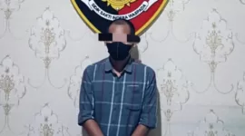 Tersangka Kuswardoyo sebagai mantan Direktur Operasional PT Maswindo Bumi Mas.