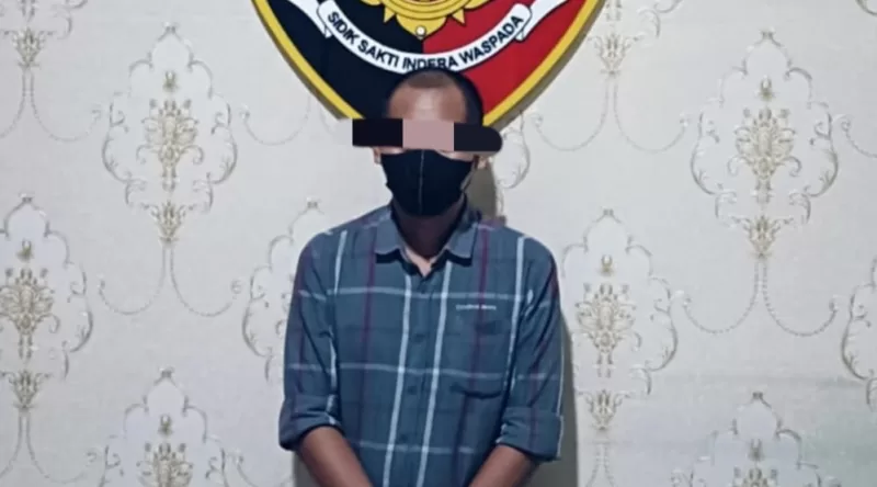 Tersangka Kuswardoyo sebagai mantan Direktur Operasional PT Maswindo Bumi Mas.