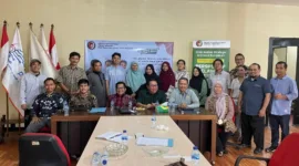 SMSI dalam diskusi bertema ‘Relawan Perisai Prabowo Vs Ancaman Siber: Demokrasi dan Keamanan Data’ di Kantor SMSI, Jakarta, Jumat (5/72024).