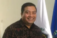 Puguh saat acara Bincang Bareng Narasumber di Sekretariat Persatuan Wartawan Indonesia (PWI) Malang Raya, Jumat (12/7).