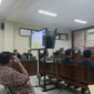 Suasana sidang di Pengadilan Tipikor Surabaya.
