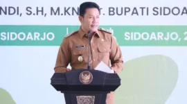 Plt Bupati Sidoarjo Subandi.