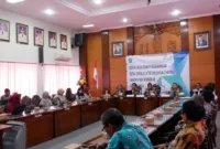Sekda Sidoarjo Sosialisasi dan Pencanangan Desa Cantik Tahun 2024 di Ruang Rapat Delta Wicaksana pada Selasa (23/7).