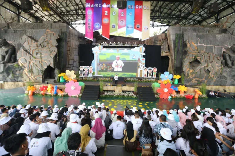 Menko PMK saat mengisi sambutan pada 