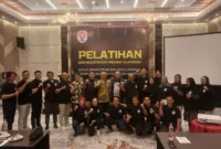 Pelatihan SDM Industri dan Promosi Olahraga bagi sejumlah pelaku usaha industri olahraga di Ijen Suites.