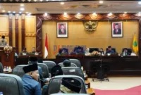 DPRD Kabupaten Sidoarjo menggelar rapat Paripurna yang dipimpin langsung Ketua DPRD Sidoarjo H. Usman M.Kes. Pada Selasa (30/7/3034).