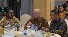 Ketua DPD RI LaNyalla pada pertemuan dengan Forkopimda se-Papua Barat Daya. (foto: ist)