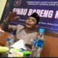 Ketua Dewan Pimpinan Cabang (DPC) PDI Perjuangan Kota Malang, I Made Riandiana Kartika dalam diskusi bareng nara sumber di Sekretariat  PWI Malang Raya.